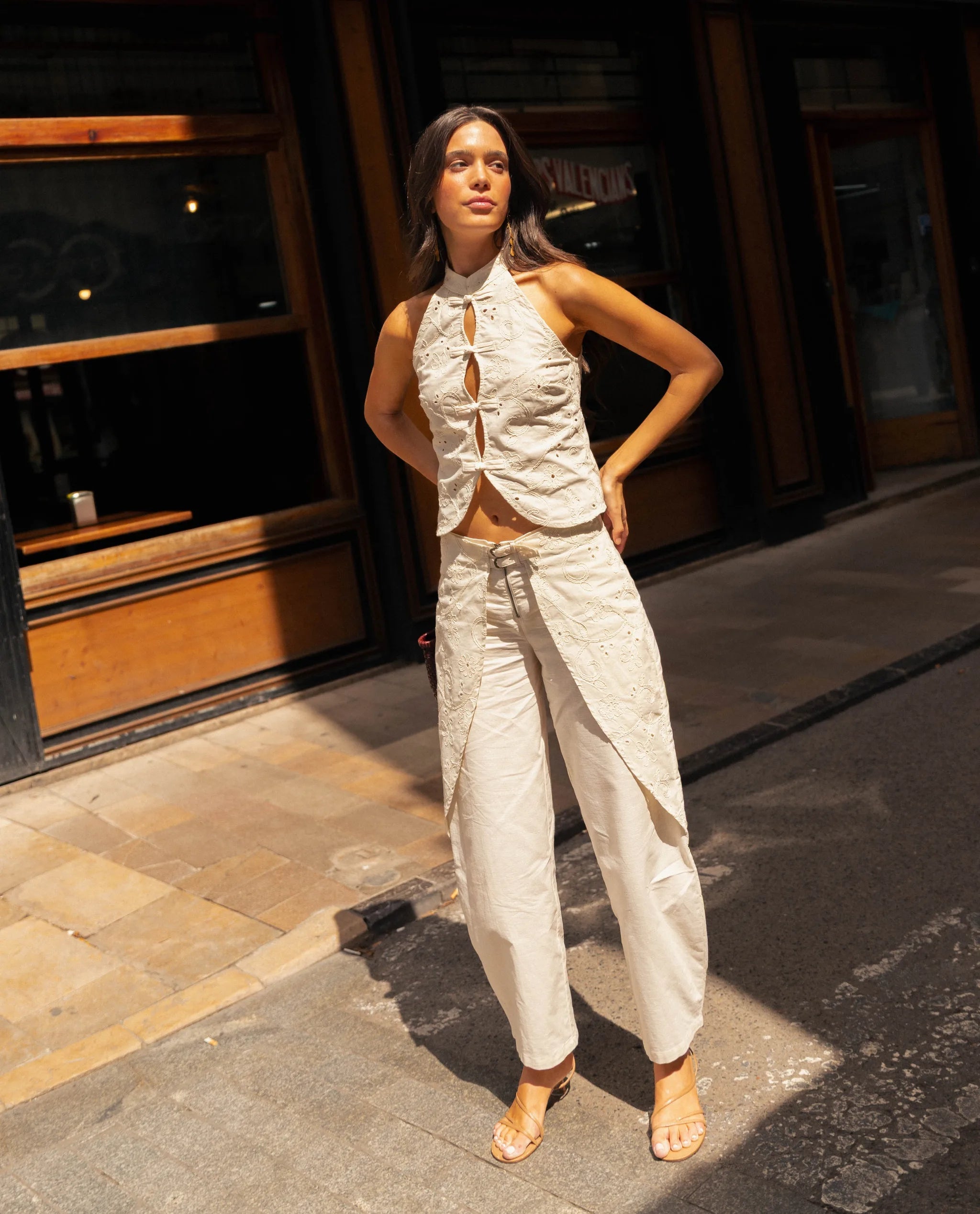 PANTALÓN LAST SUNLIGHT · BEIGE