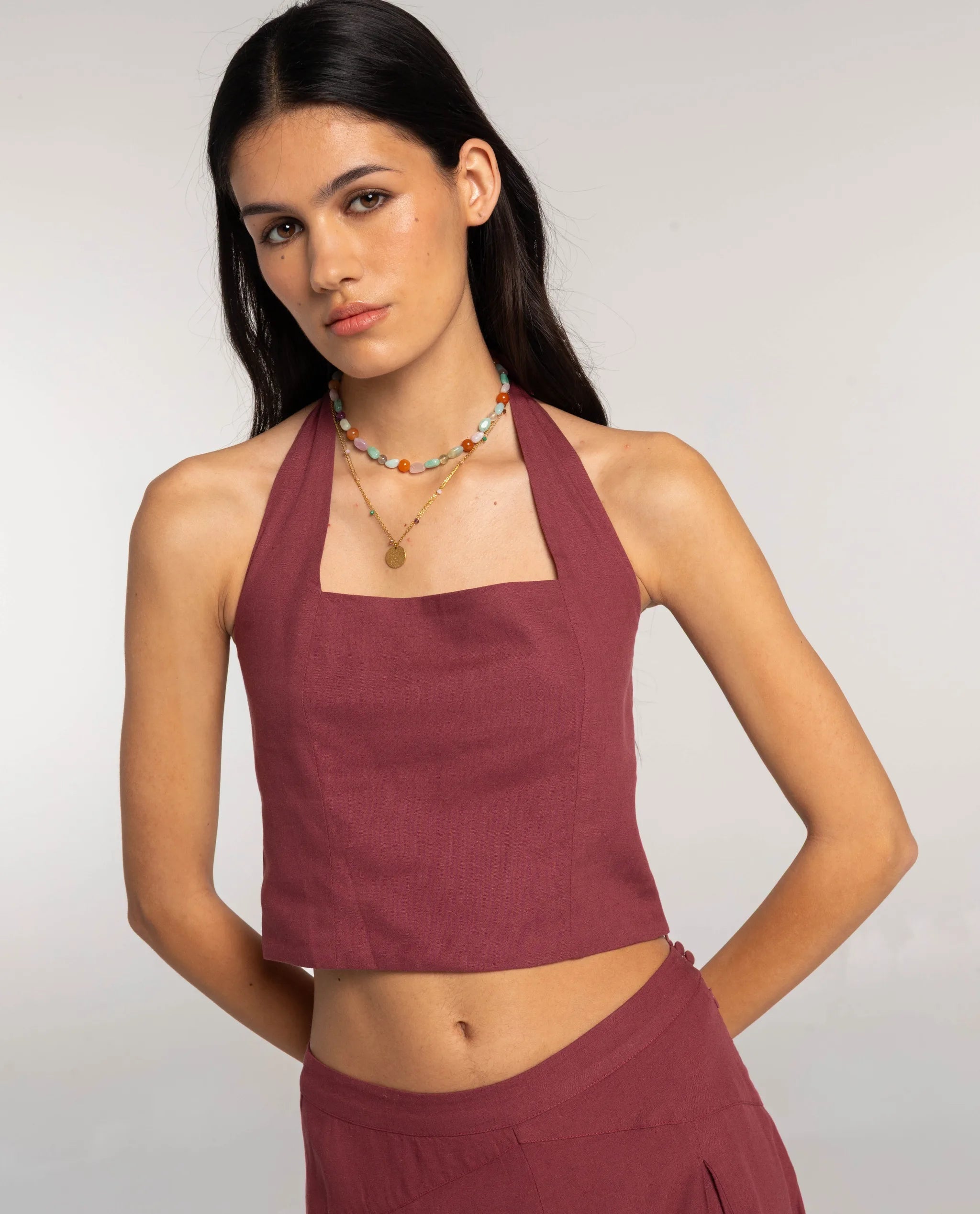 TOP WHERE WE MEET · BLUSH